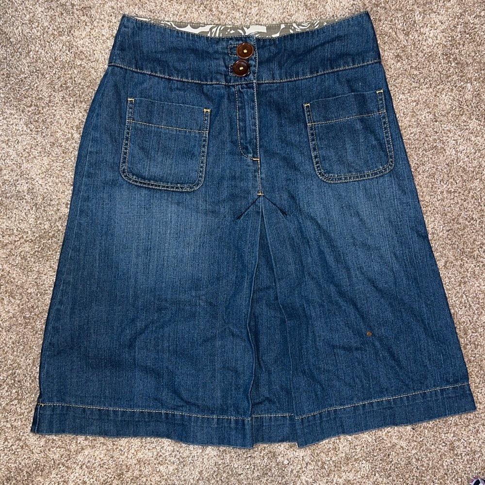 Boden Denim Skirt size 10